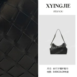 xyingjie · original design premium genuine leather top handle shoulder bag bv2297 1 – black a 61
