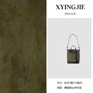 xyingjie · early autumn new british style everyday shoulder bag bnt 358 – pine green & black a 06