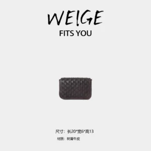 Home weige【mini messenger bag】glued cowhide shoulder & crossbody bag if61955 – purple b31