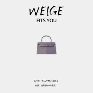 weige [k li bag] suede & swiftcalfskin shoulder crossbody bagbv7622 lris purple