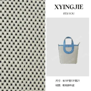 xyingjie · original design premium genuine leather top handle shoulder bag bv24132a – panda color / blue