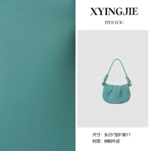 xyingjie · original design premium genuine leather top handle shoulder bag bv250540 – french blue a 39