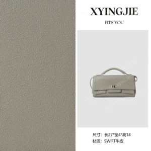 xyingjie · original design premium genuine leather shoulder & crossbody bag bv250340 – agate grey a 40